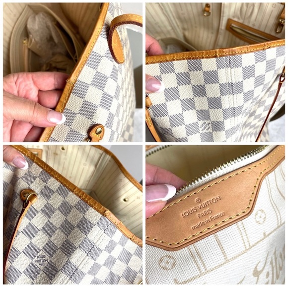 Luis Vuitton Damier Azur Neverfull GM tote - Picture 6 of 12